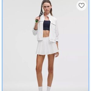 Lululemon varsity high rise pleated tennis skirt